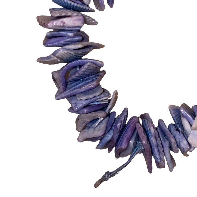 Vintage Jewellery Purple Violet Mussels Bracelet