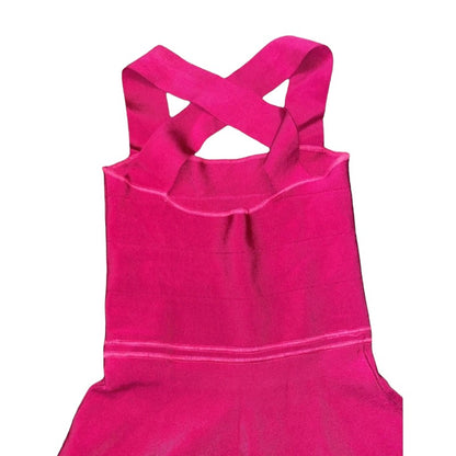 ZARA Bandage Dress Barbie Pink Size S