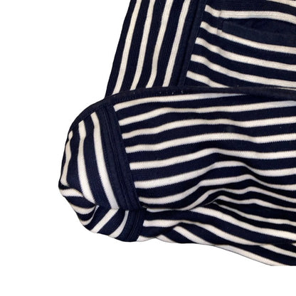 Striped Modest Cotton Dress Mommy Look (XXL)