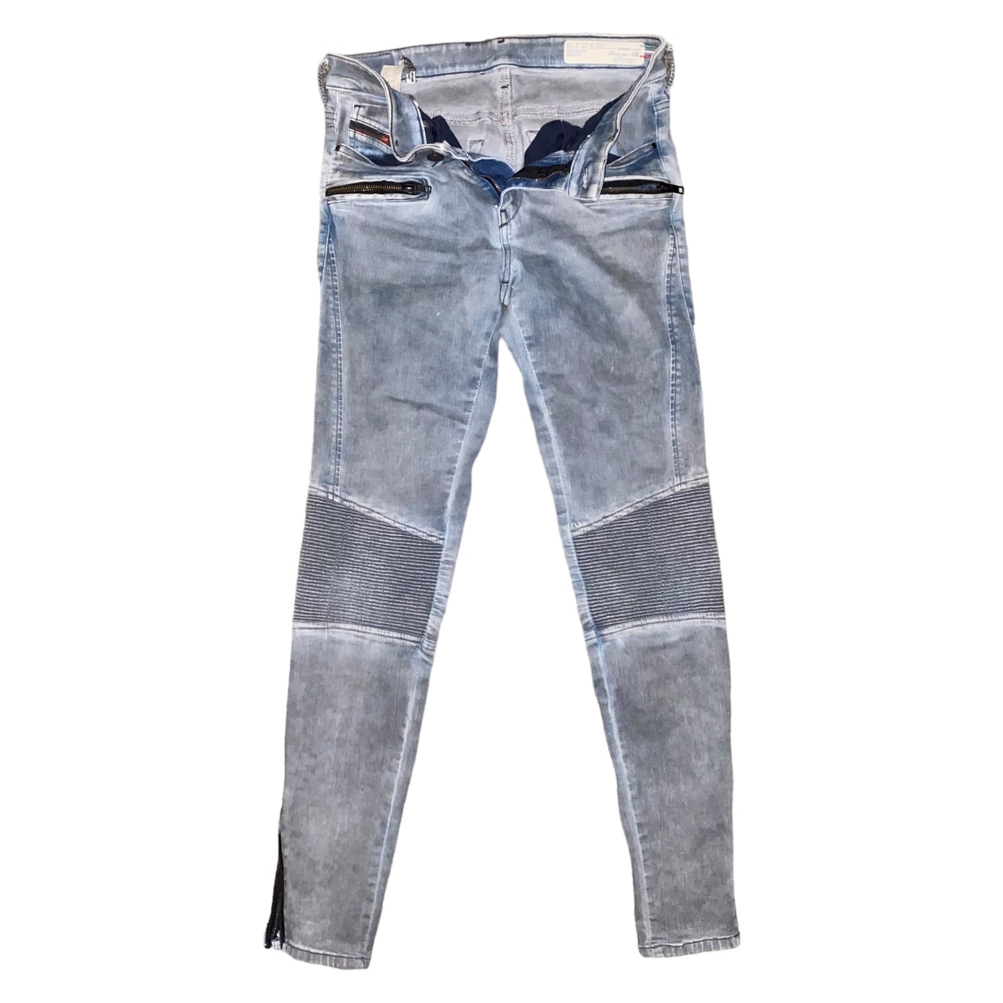 DIESEL: Jeans Stretch Super Slim Skinny Y2K Grey (S)