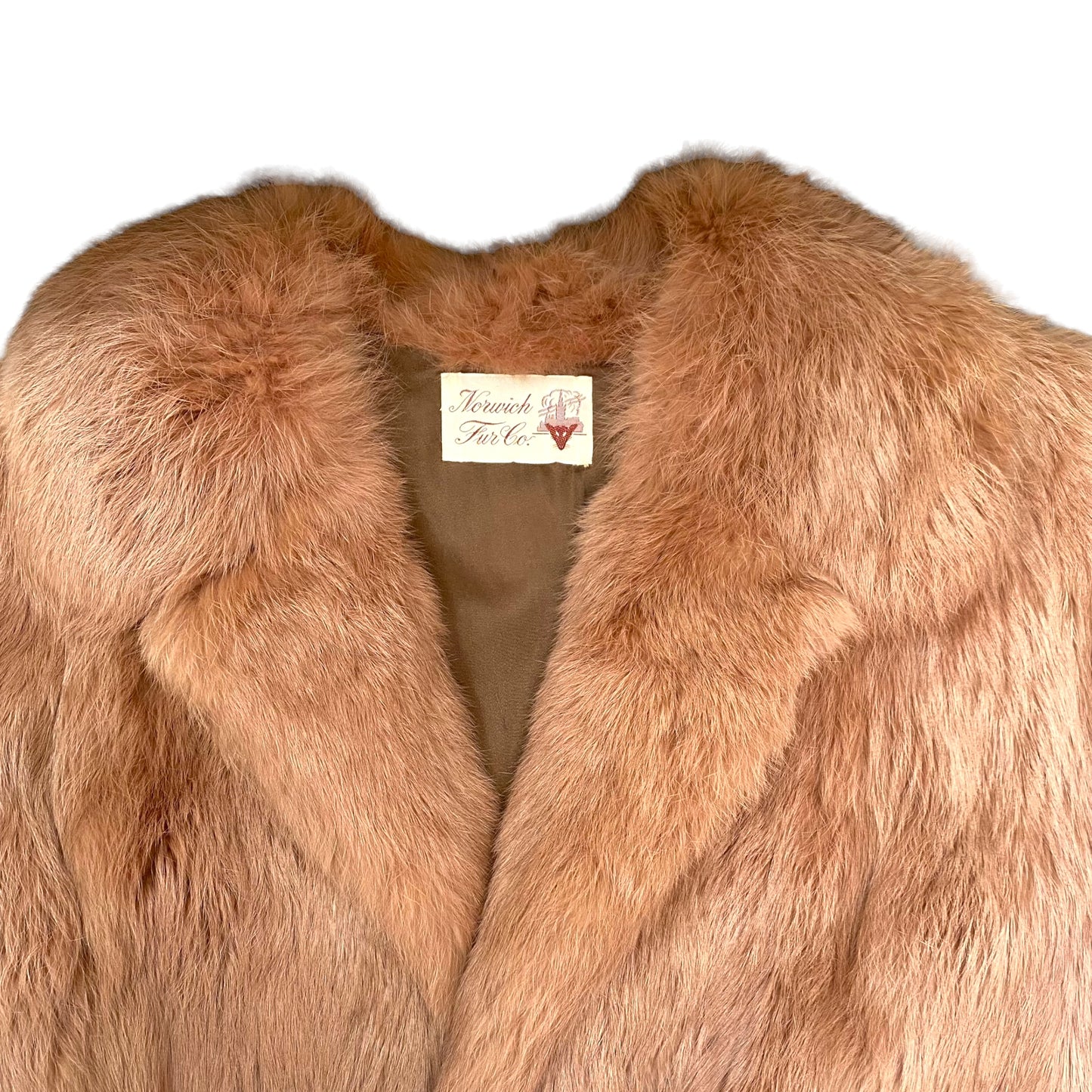 Vintage Fur Coat Jacket by Norwich Fur Co. (M)