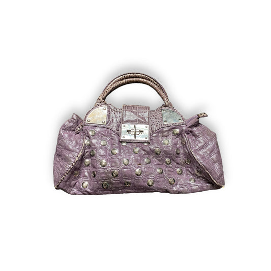 KouLon CarLston Handbag Y2K Vintage Double Handle Studded Glamour Statement Piece
