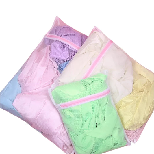 Laundry Wash Mesh Bag Clothing Care Foldable Protection Washing Net Filter