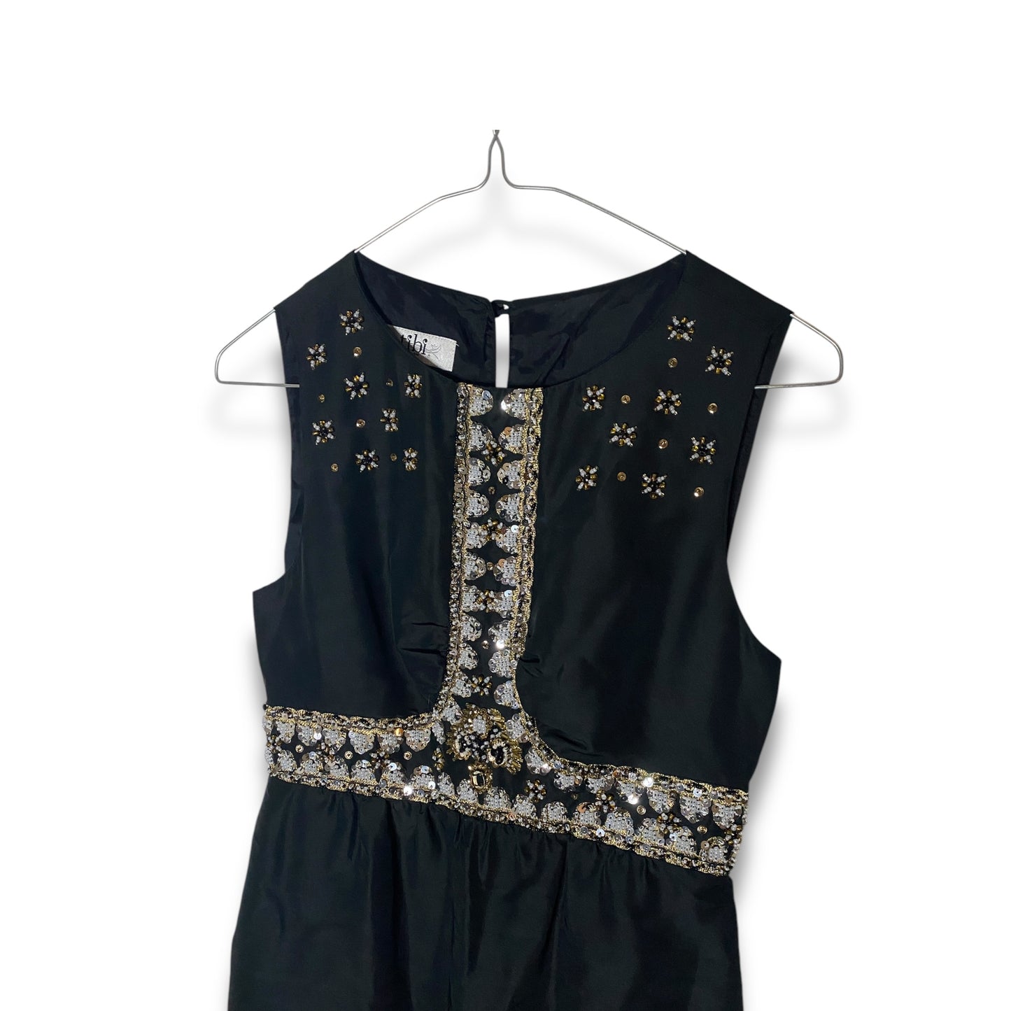 Mini Dress Silk Sequin Sleeveless Tibi New York USA 2