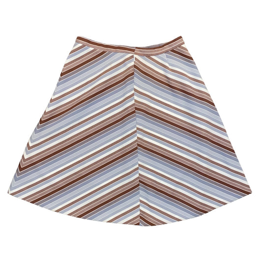 Striped Vintage Retro Skater Skirt