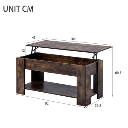 Lift up Top Coffee Table