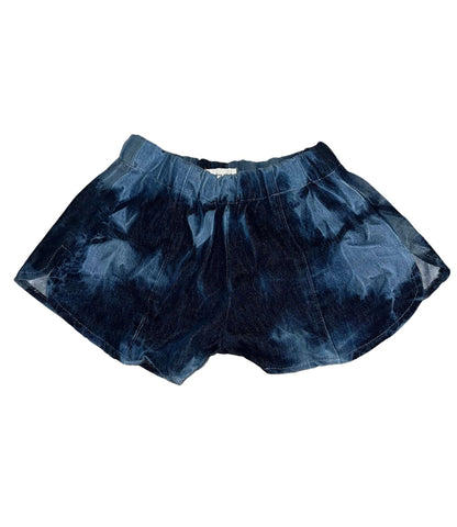 Handmade Jeans Shorts Ombre Dye Fashion Aftermath Y2K Vintage shorts DIY - Sustainable Fashion UK