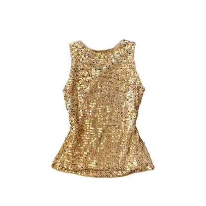 Sequin Tank Top Fashion Aftermath